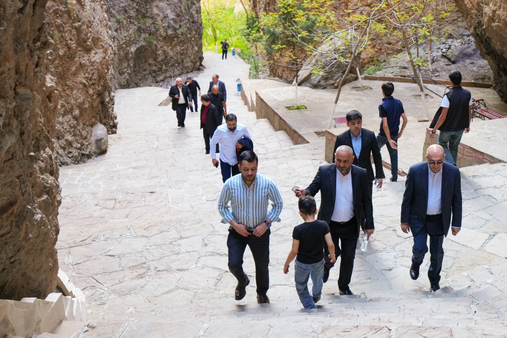 Din xadimlərindən ibarət nümayəndə heyətinin Naxçıvana səfəri yekunlaşıb - Image 18