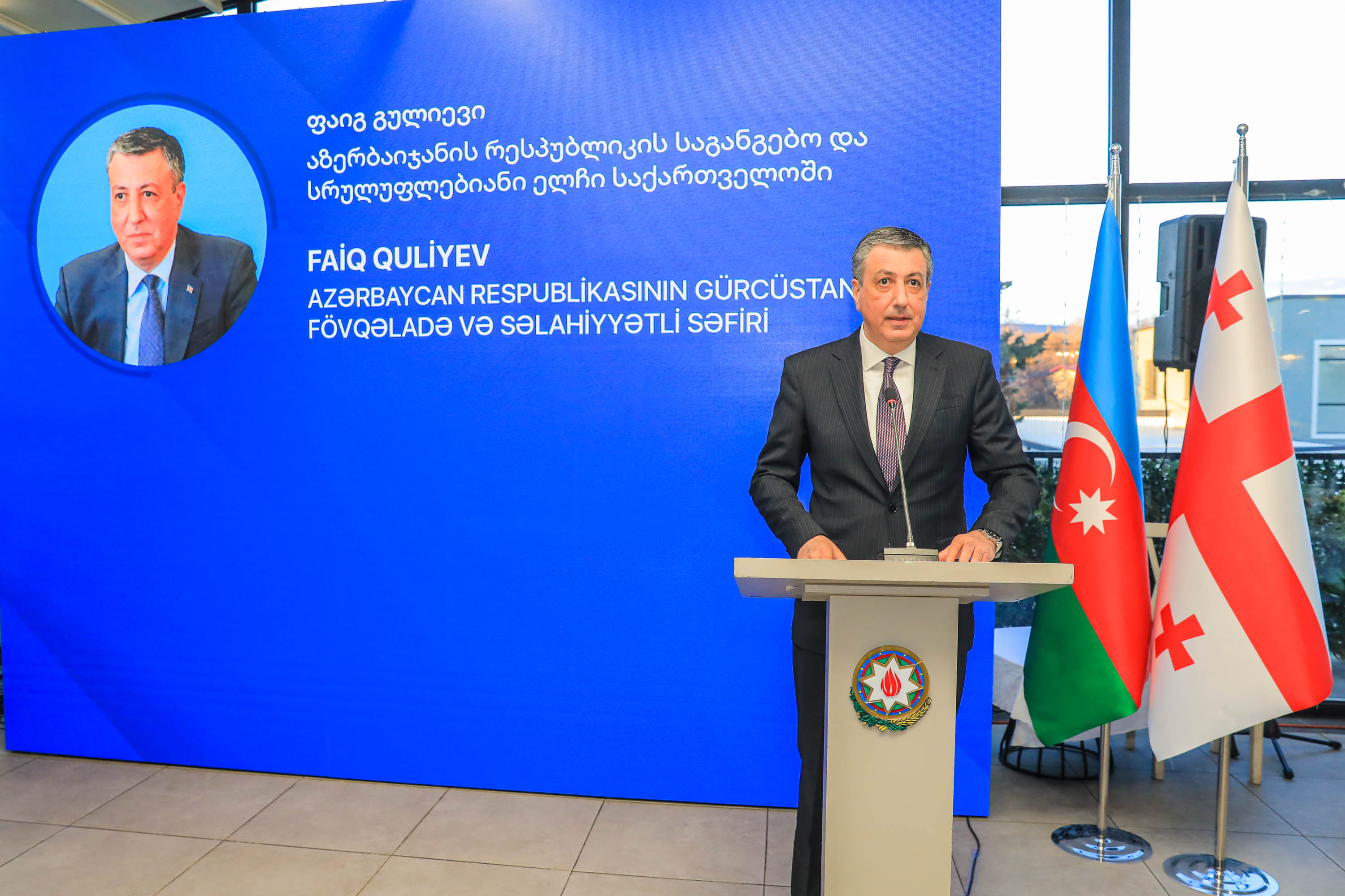 Tbilisidə "Gürcüstan azərbaycanlıları: mənəvi dəyərlər və tarixi ənənələr" mövzusunda tədbir keçirilib - Image 3