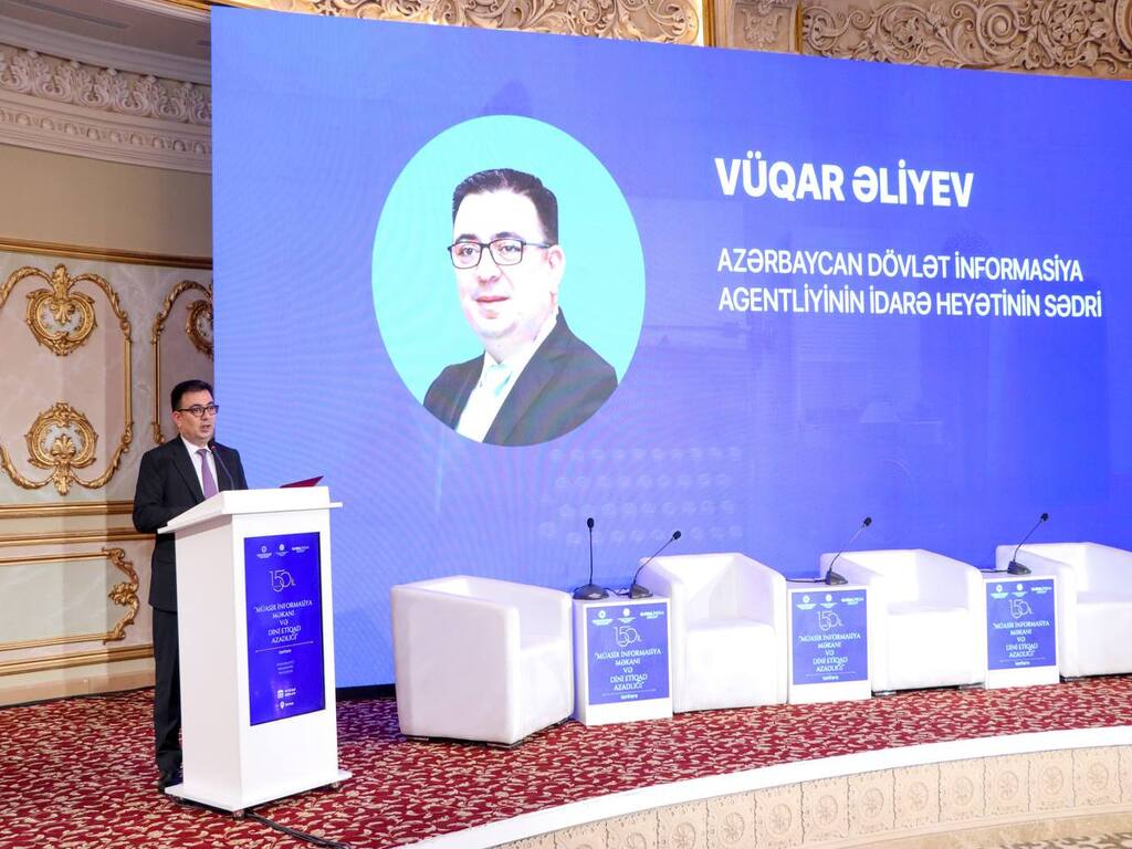 Şamaxıda “Müasir informasiya məkanı və dini etiqad azadlığı” mövzusunda konfrans keçirilib - Image 20