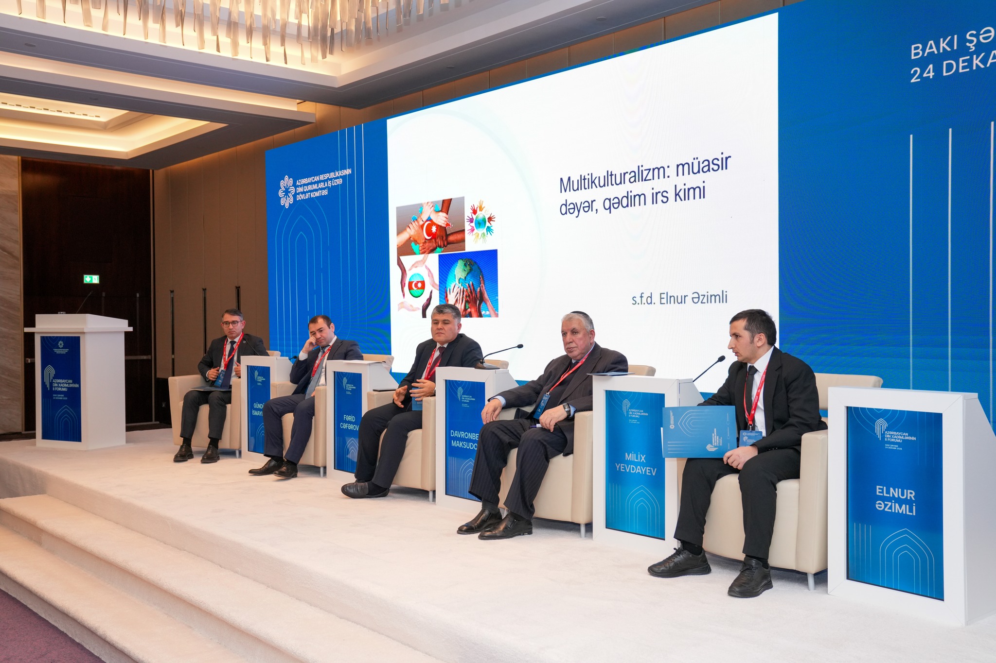 Azərbaycan Din Xadimlərinin II Forumu işini paralel panel müzakirələrlə davam etdirir - Image 9