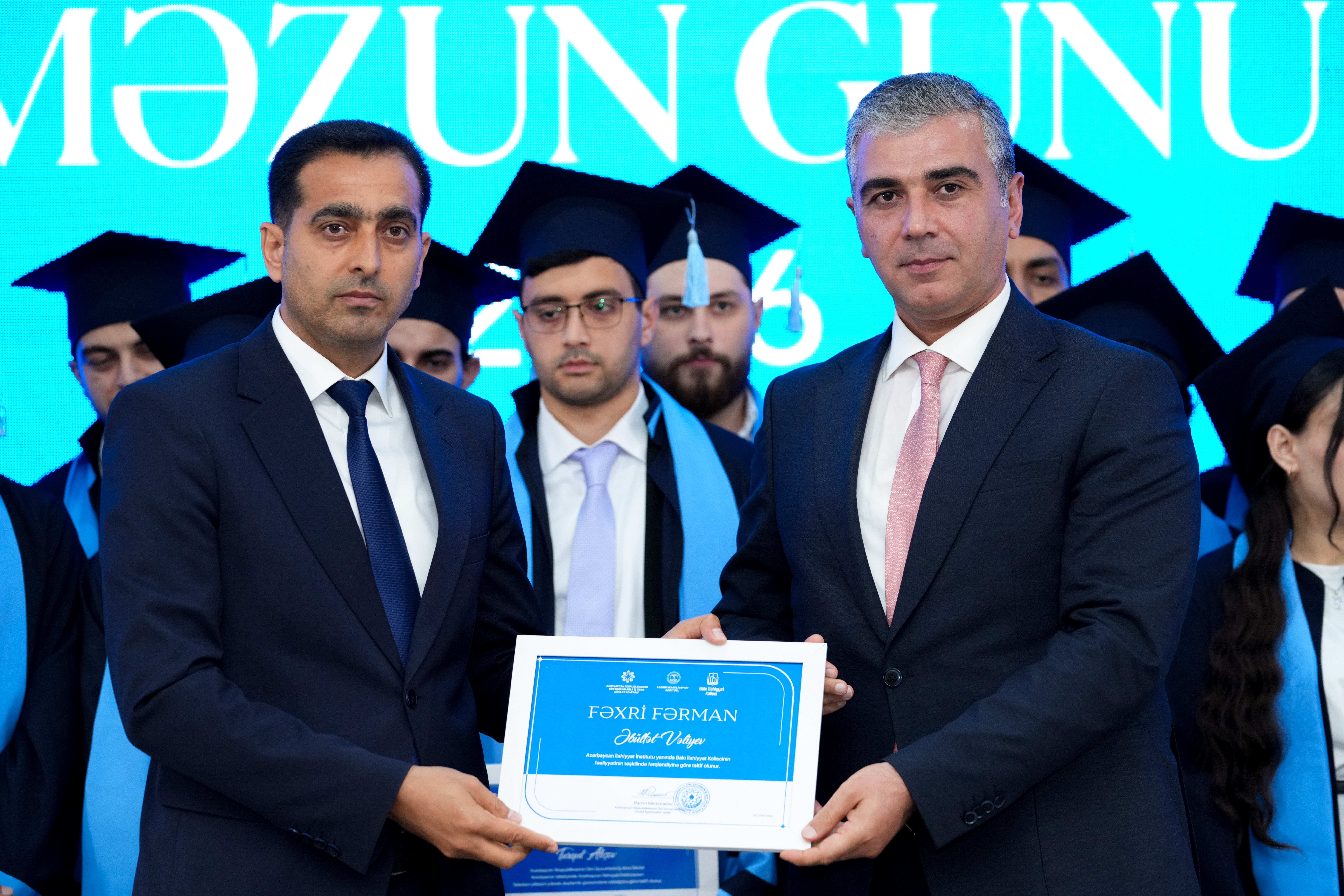 Azərbaycan İlahiyyat İnstitutu və Bakı İlahiyyat Kollecində "Məzun günü" keçirilib - Image 33