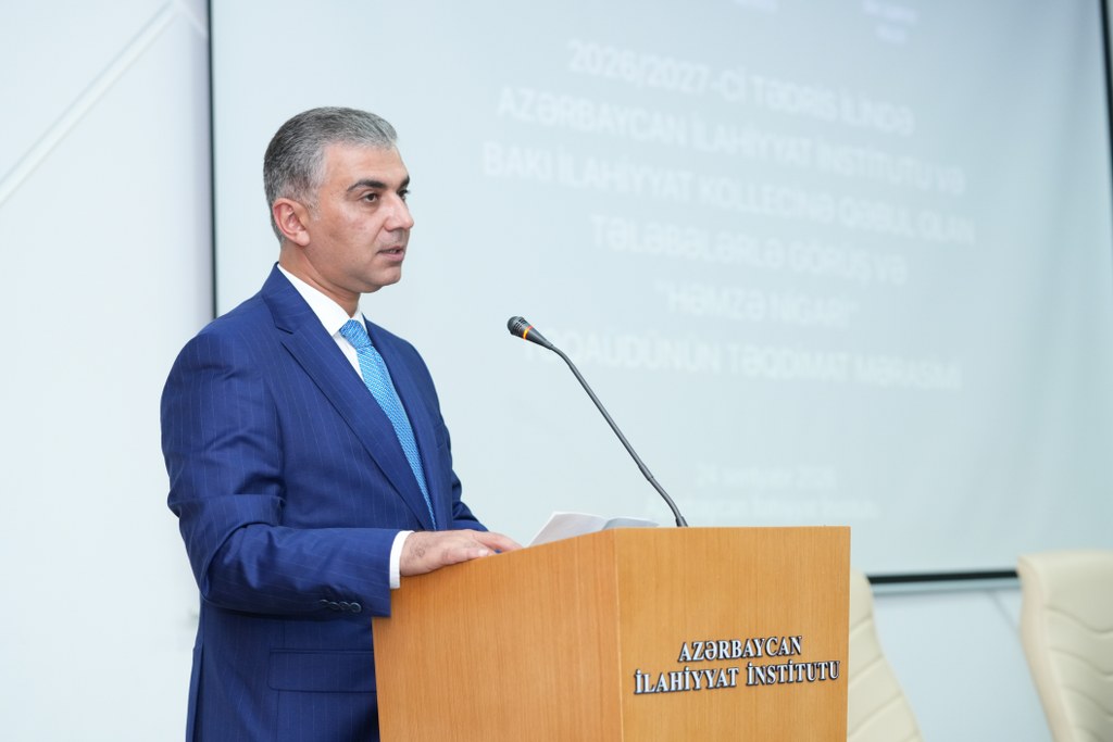 Azərbaycan İlahiyyat İnstitutuna qəbul olan tələbələrlə görüş keçirilib - Image 5