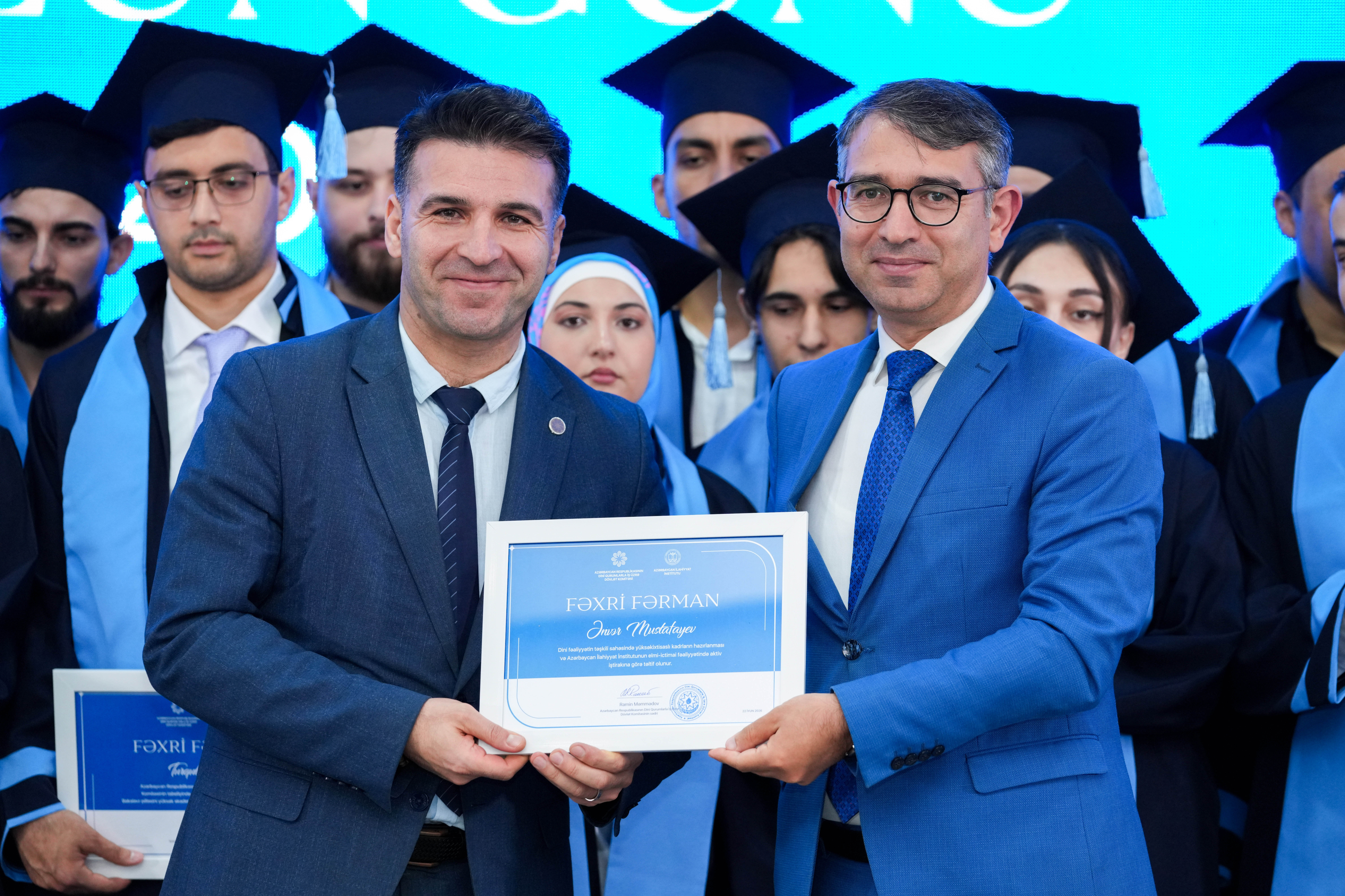 Azərbaycan İlahiyyat İnstitutu və Bakı İlahiyyat Kollecində "Məzun günü" keçirilib - Image 31