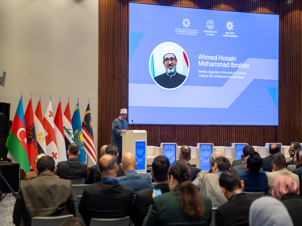 “Müasir din təhsili modelləri: mənəvi dəyərlər və qlobal çağırışlar kontekstində” beynəlxalq simpozium - Image 14