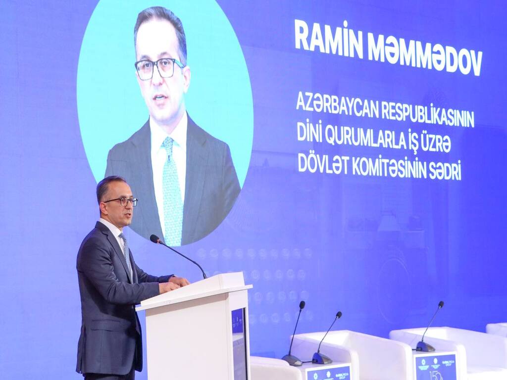 Şamaxıda “Müasir informasiya məkanı və dini etiqad azadlığı” mövzusunda konfrans keçirilib - Image 23