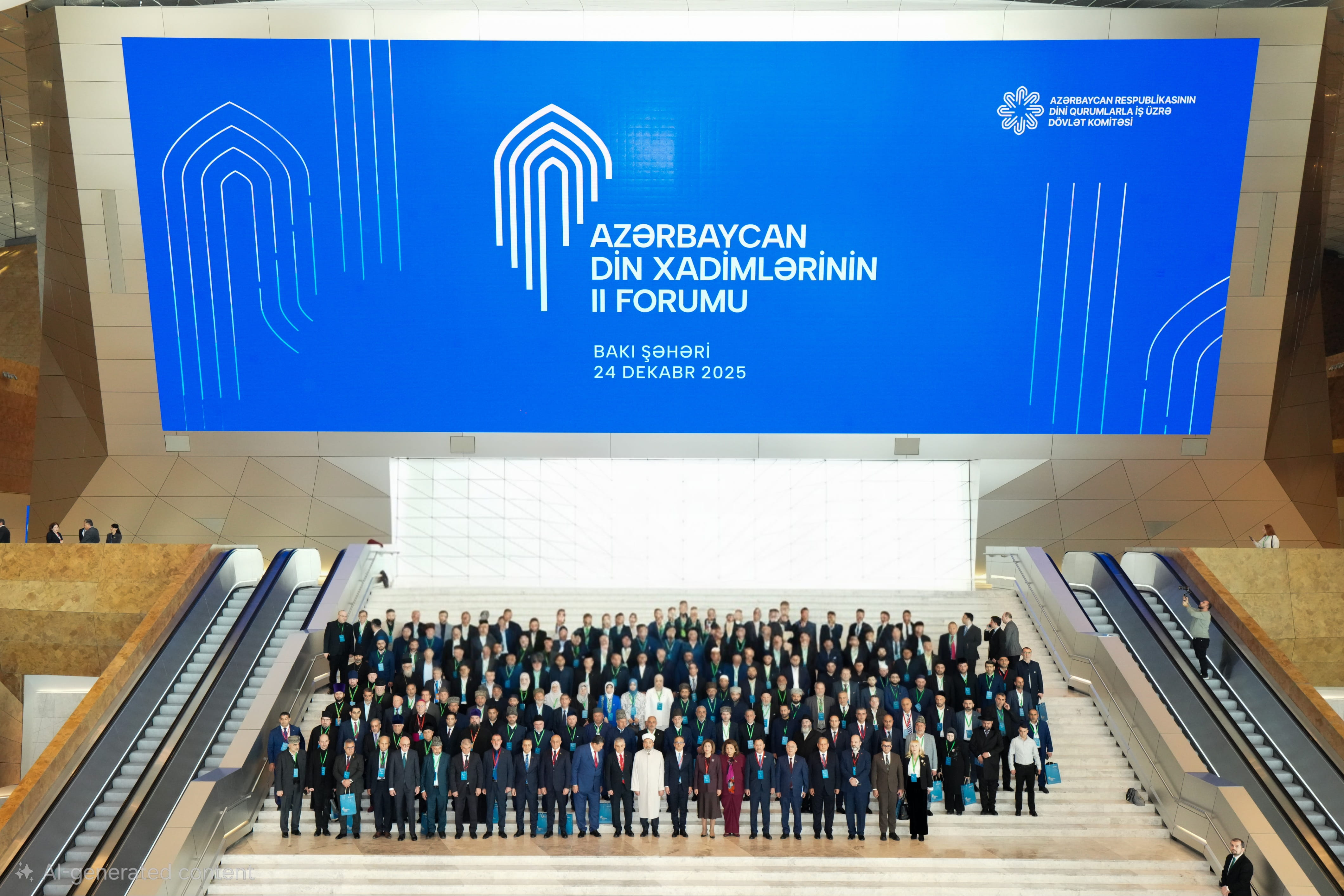 Azərbaycan Din Xadimlərinin II Forumu işini yekunlaşdırıb