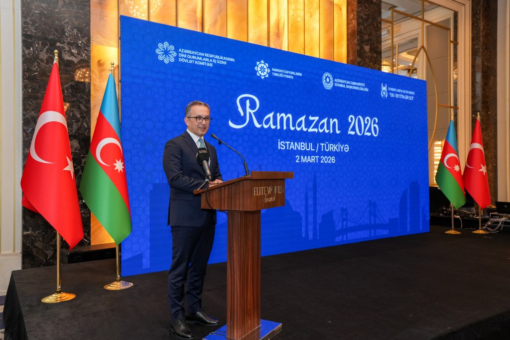 İstanbulda soydaşlarımız üçün Ramazan ayı münasibətilə iftar mərasimi təşkil edilib - Image 3