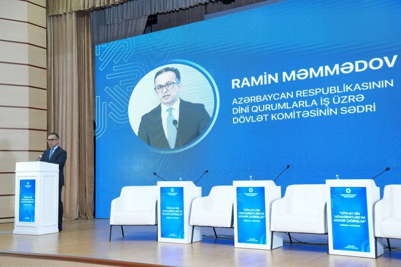 Lənkəranda “Dövlət-din münasibətləri və müasir çağırışlar” mövzusunda konfrans keçirilib - Image 31