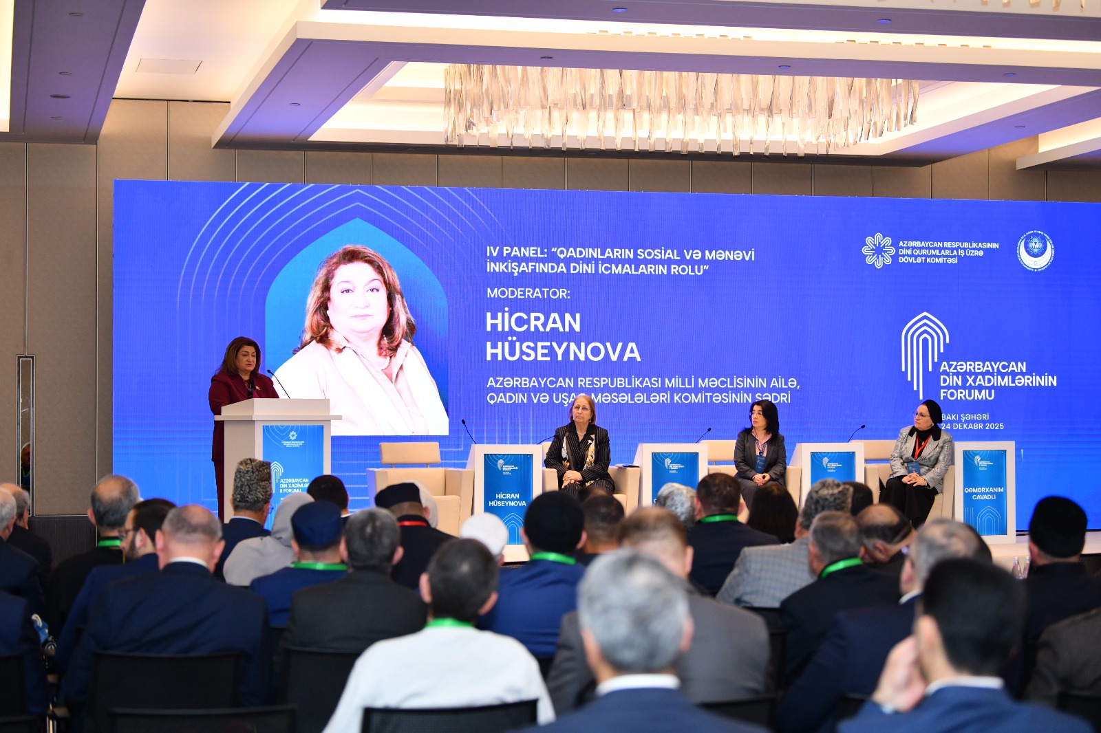 Forum işini qadınların mənəvi inkişafı və gənclərin maarifləndirilməsi mövzusuna həsr olunmuş panellərlə davam etdirib - Image 8