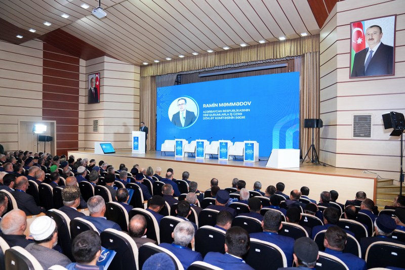 Lənkəranda “Dövlət-din münasibətləri və müasir çağırışlar” mövzusunda konfrans keçirilib - Image 14