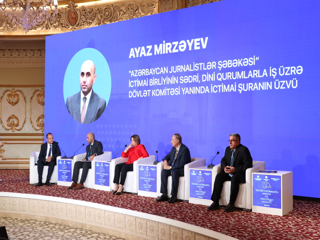 Şamaxıda “Müasir informasiya məkanı və dini etiqad azadlığı” mövzusunda konfrans keçirilib - Image 7
