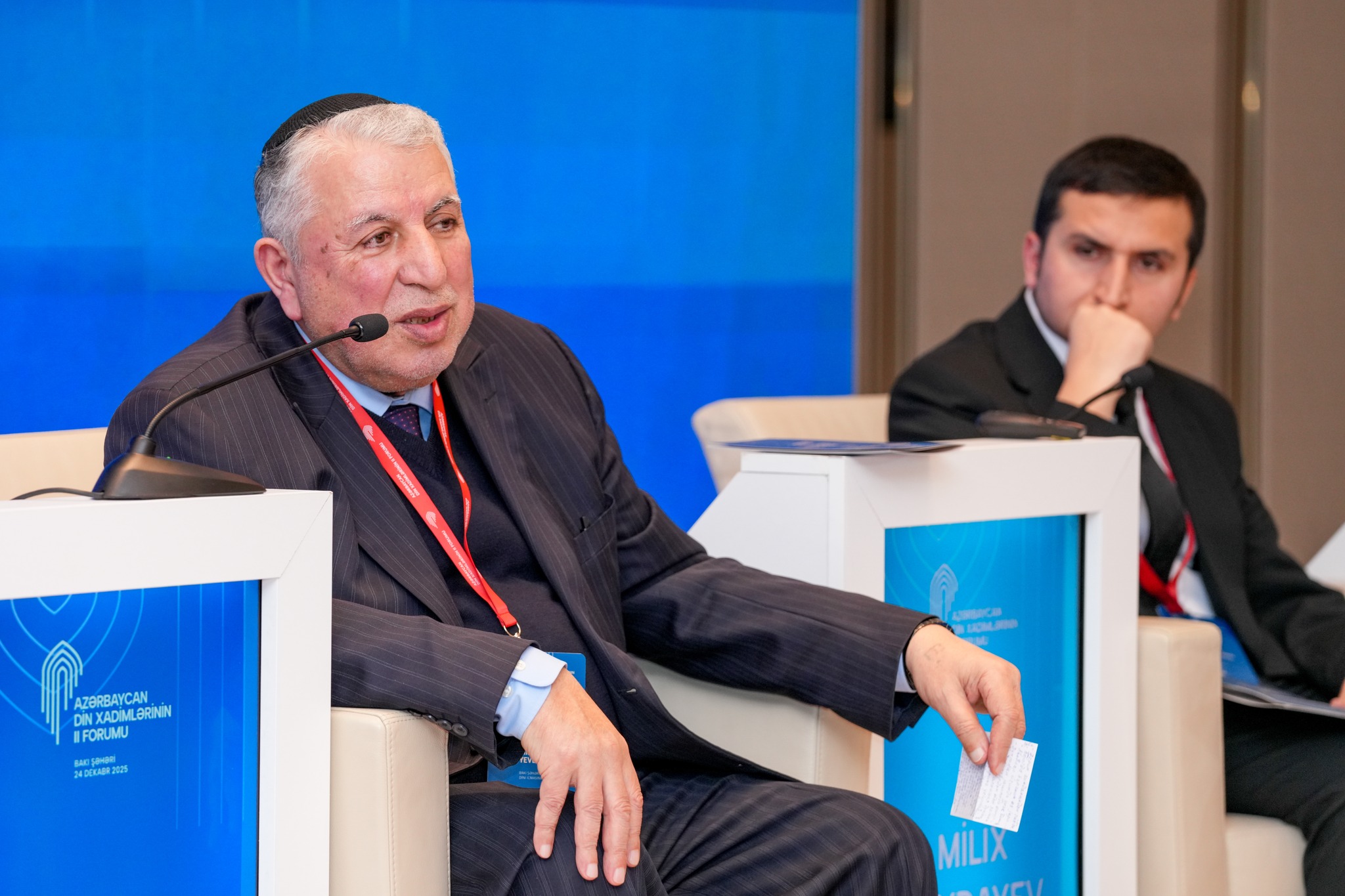 Azərbaycan Din Xadimlərinin II Forumu işini paralel panel müzakirələrlə davam etdirir - Image 8