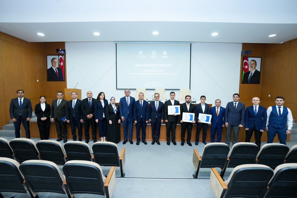 “Məhəmməd İrəvani” təqaüd proqramı üzrə müsabiqə qalibləri mükafatlandırılıb