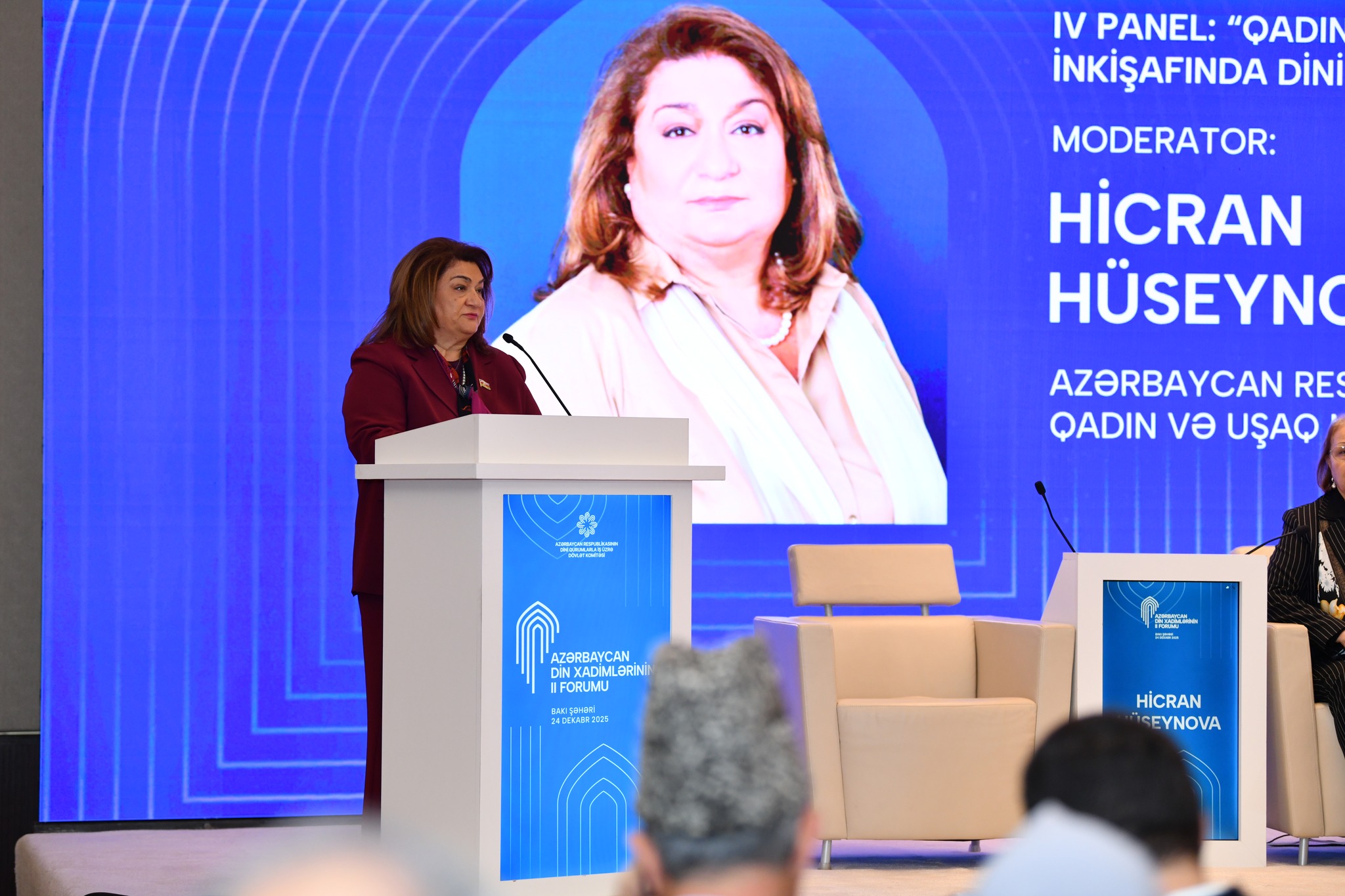 Forum işini qadınların mənəvi inkişafı və gənclərin maarifləndirilməsi mövzusuna həsr olunmuş panellərlə davam etdirib - Image 7