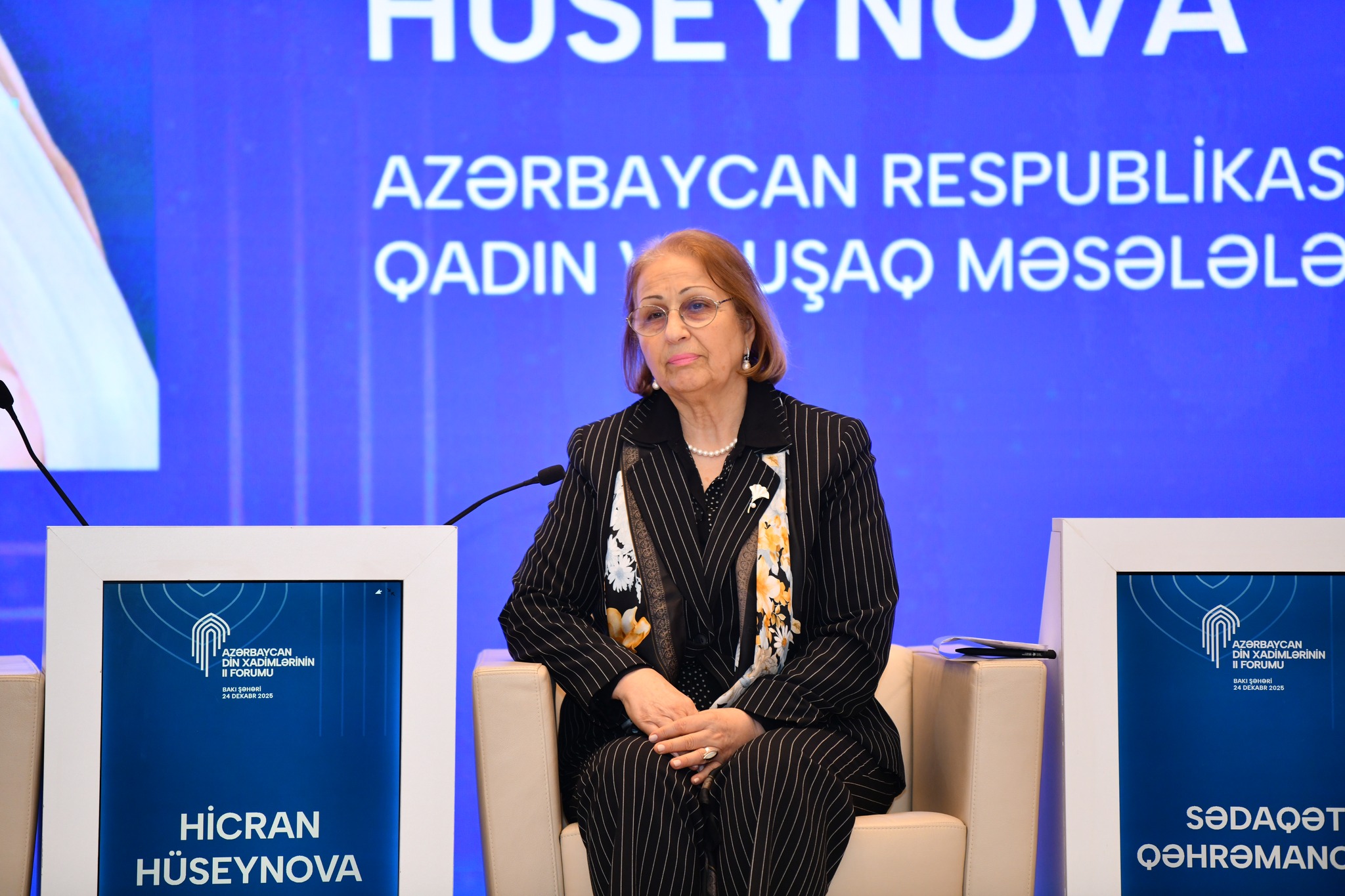 Forum işini qadınların mənəvi inkişafı və gənclərin maarifləndirilməsi mövzusuna həsr olunmuş panellərlə davam etdirib - Image 9