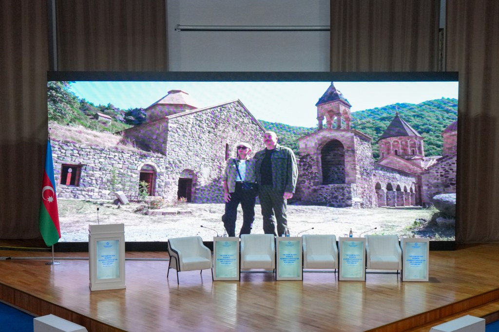 Şəkidə “Heydər Əliyev irsində Azərbaycançılıq və milli-mənəvi dəyərlər” mövzusunda regional konfrans keçirilib - Image 10