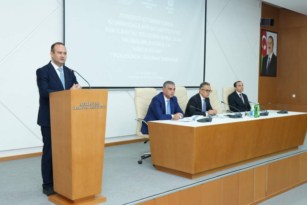 Azərbaycan İlahiyyat İnstitutuna qəbul olan tələbələrlə görüş keçirilib - Image 2