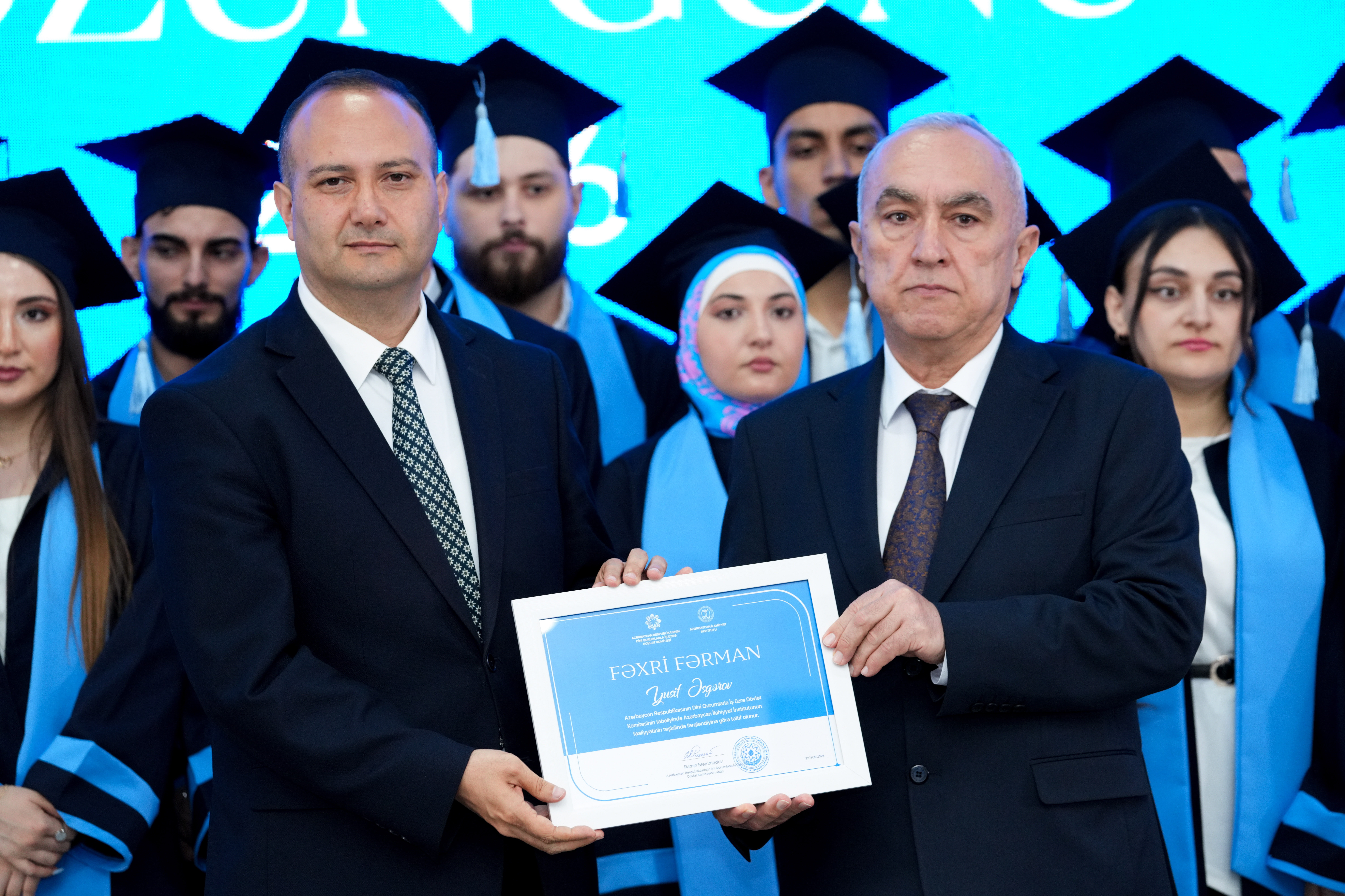 Azərbaycan İlahiyyat İnstitutu və Bakı İlahiyyat Kollecində "Məzun günü" keçirilib - Image 32