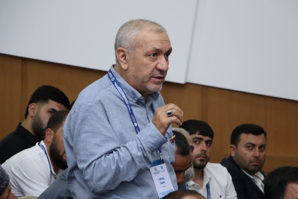 Azərbaycan İlahiyyat İnstitutunda din xadimlərindən ibarət nümayəndə heyəti ilə görüş keçirilib - Image 6