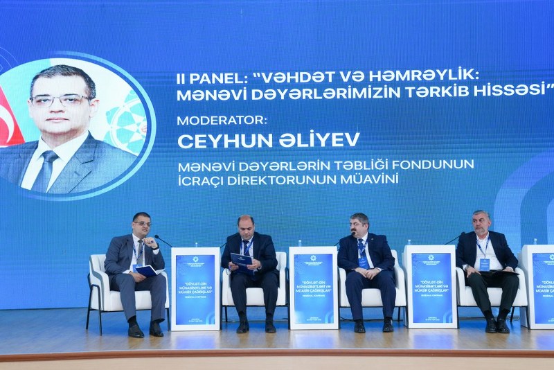 Lənkəranda “Dövlət-din münasibətləri və müasir çağırışlar” mövzusunda konfrans keçirilib - Image 25