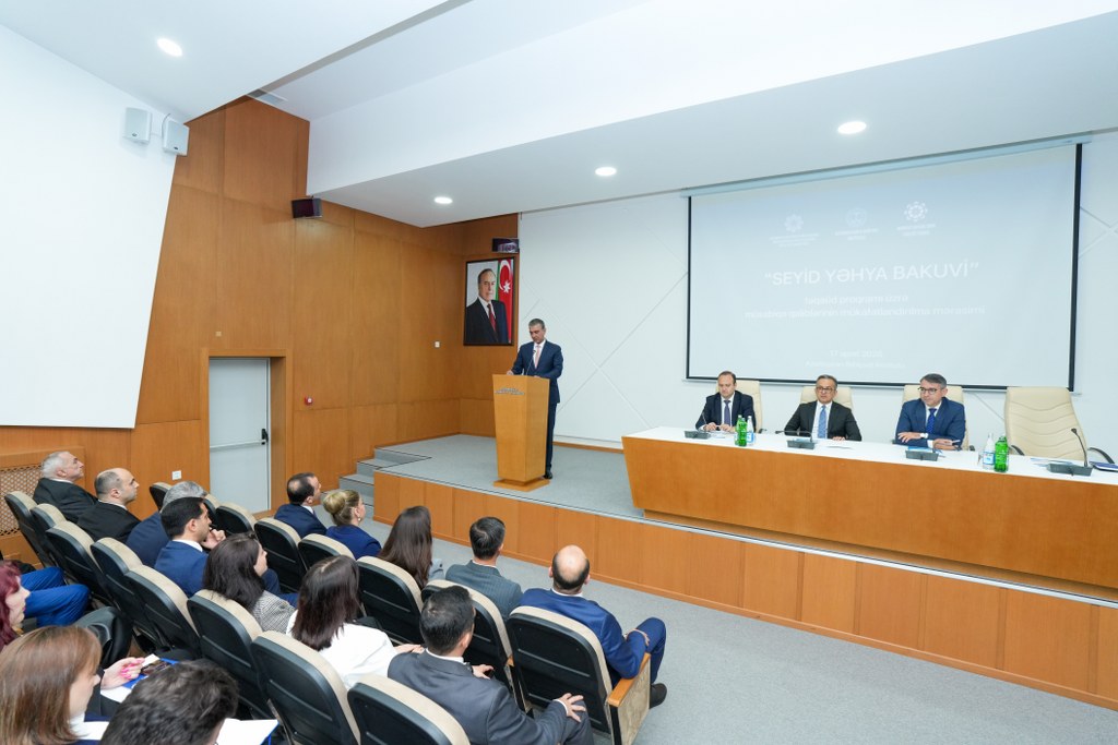 “Seyid Yəhya Bakuvi” təqaüd proqramı üzrə müsabiqə qalibləri mükafatlandırılıb - Image 15