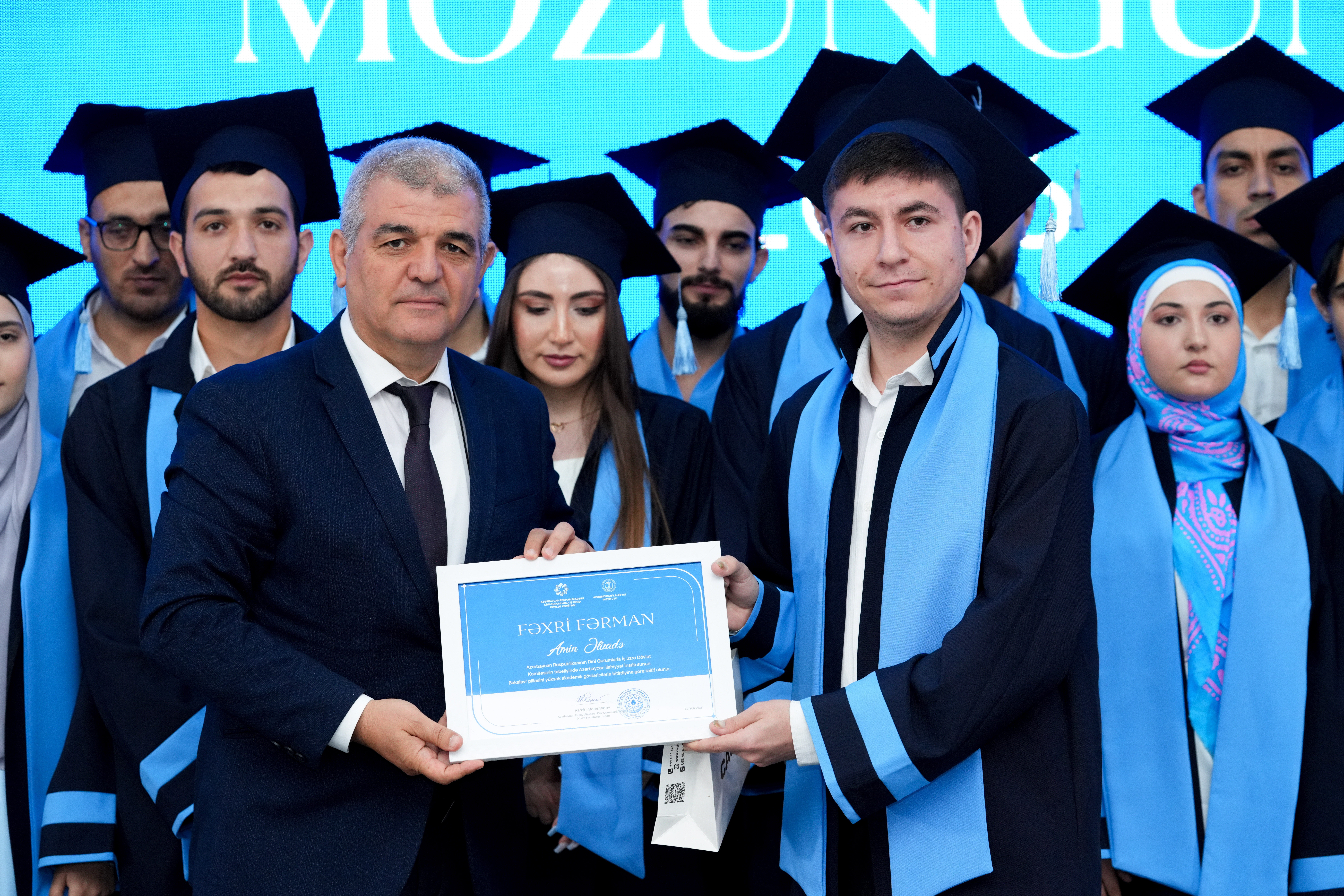 Azərbaycan İlahiyyat İnstitutu və Bakı İlahiyyat Kollecində "Məzun günü" keçirilib - Image 27