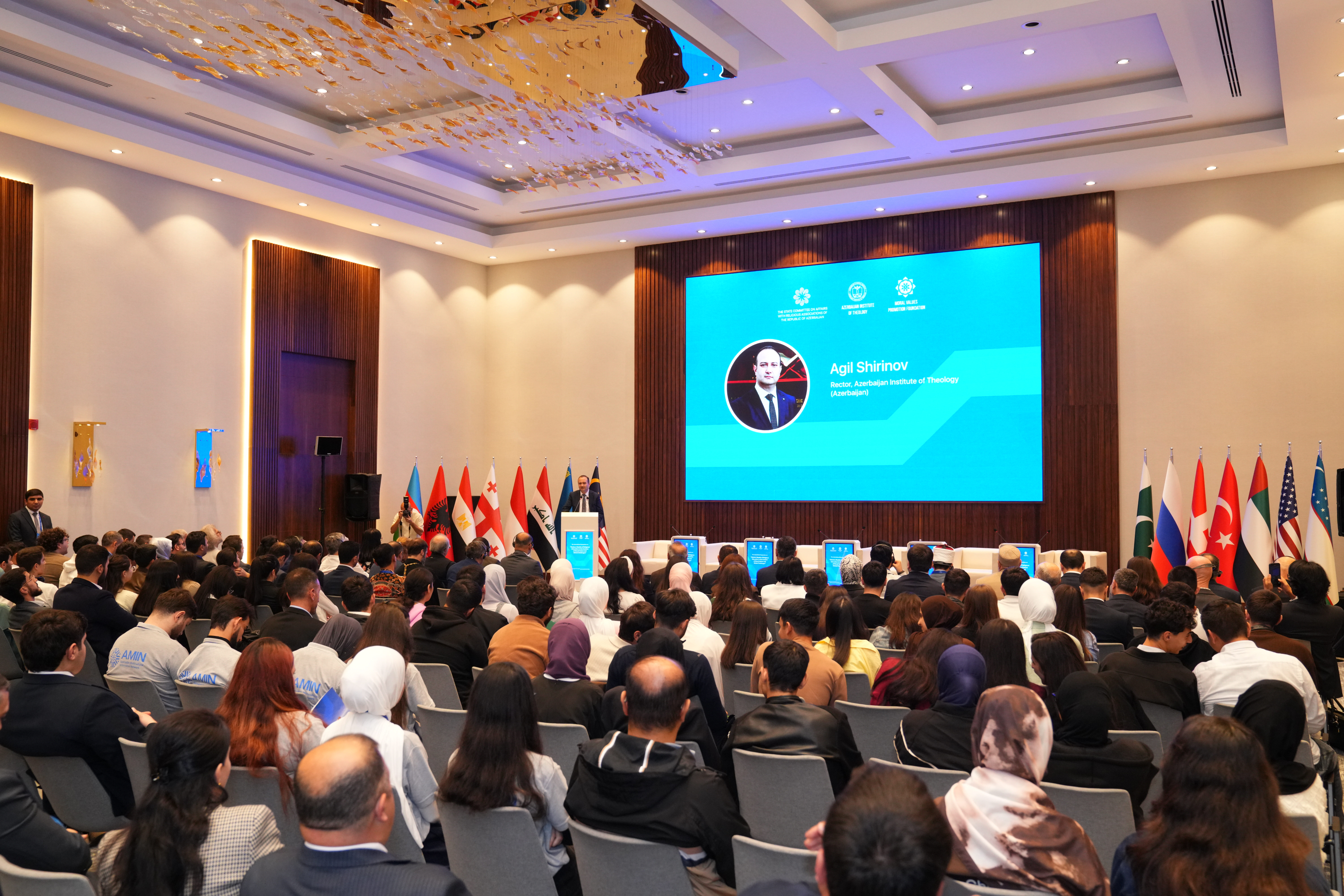 “Müasir din təhsili modelləri: mənəvi dəyərlər və qlobal çağırışlar kontekstində” mövzusunda keçirilən beynəlxalq simpozium