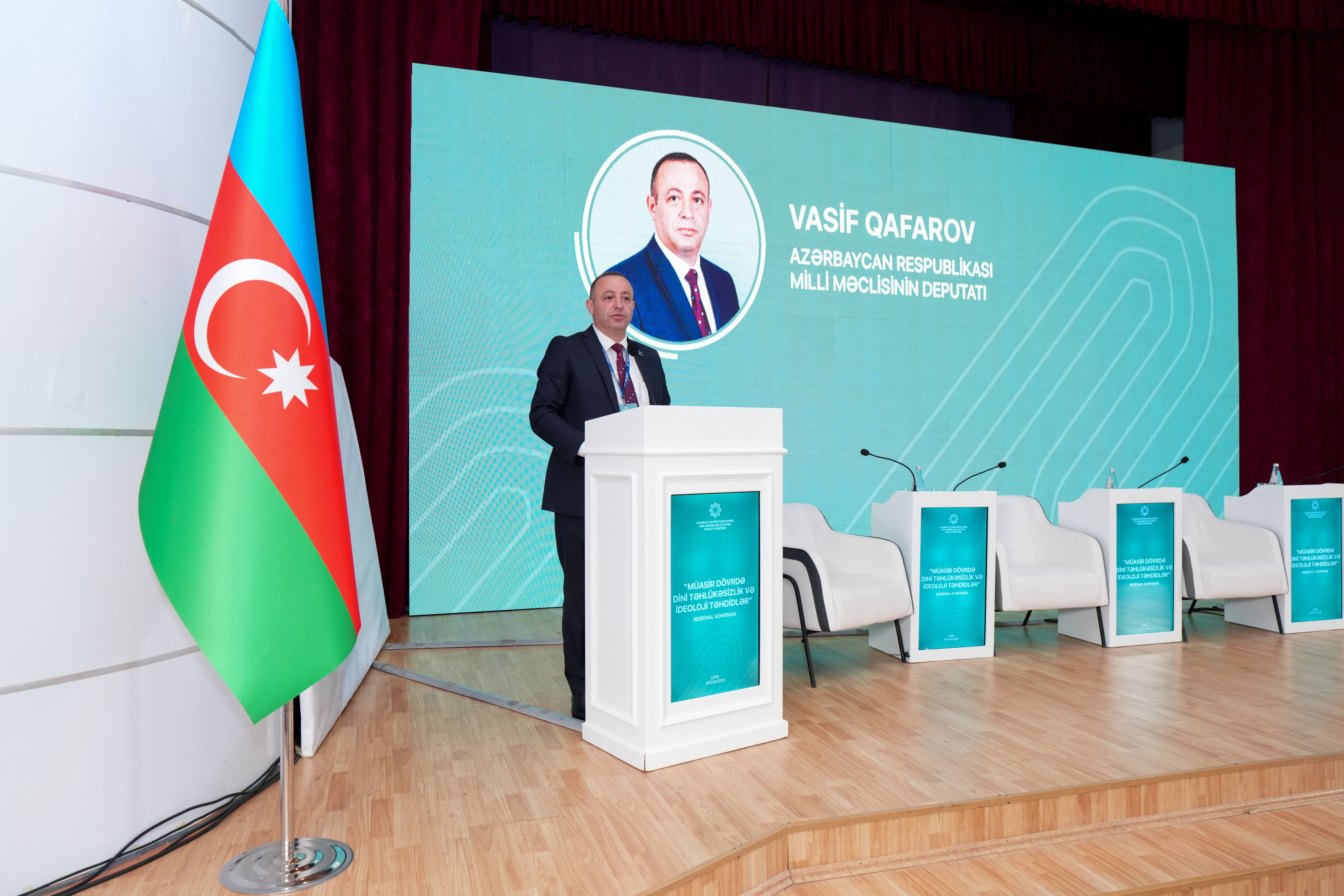 Lerikdə “Müasir dövrdə dini təhlükəsizlik və ideoloji təhdidlər” mövzusunda regional konfrans keçirilib - Image 17