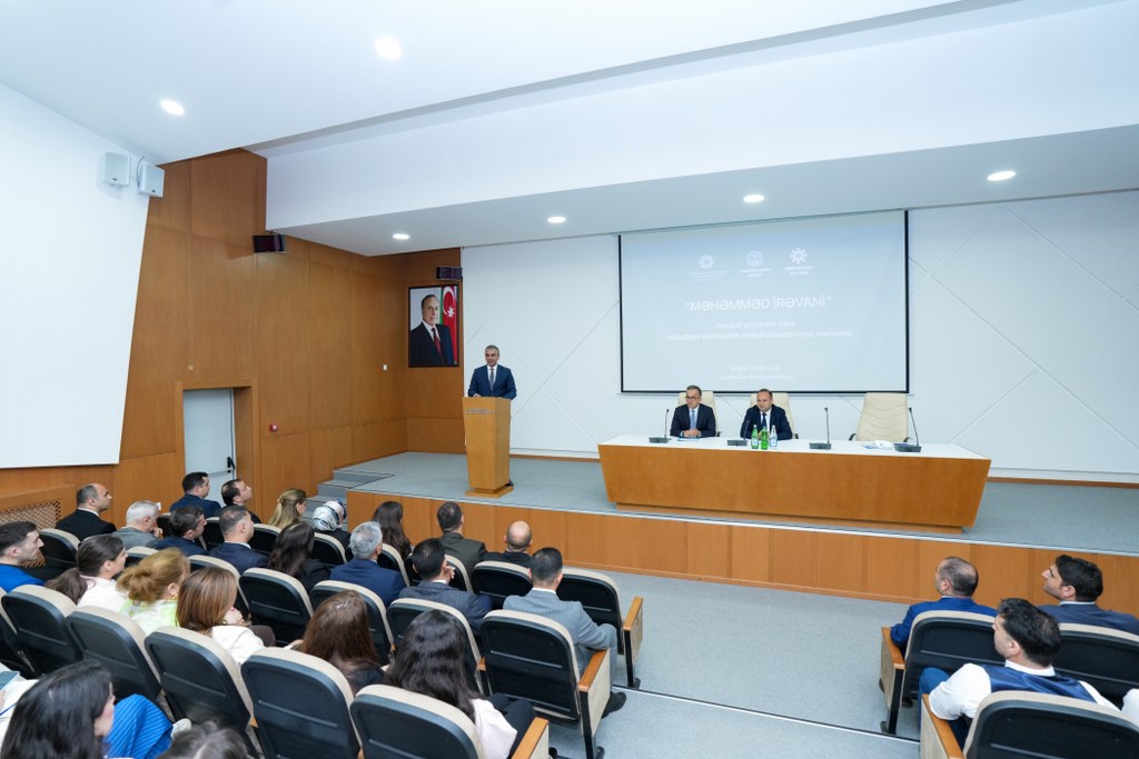 “Məhəmməd İrəvani” təqaüd proqramı üzrə müsabiqə qalibləri mükafatlandırılıb - Image 8