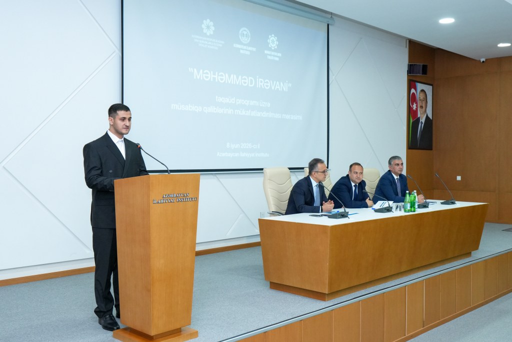 “Məhəmməd İrəvani” təqaüd proqramı üzrə müsabiqə qalibləri mükafatlandırılıb - Image 25