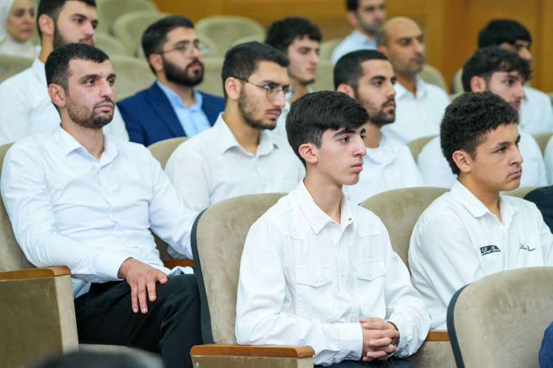 Azərbaycan İlahiyyat İnstitutuna qəbul olmuş tələbələrlə görüş keçirilib - Image 6