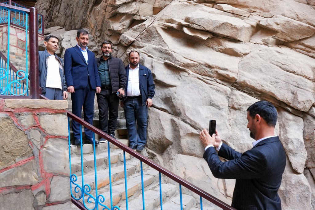Din xadimlərindən ibarət nümayəndə heyətinin Naxçıvana səfəri yekunlaşıb - Image 17