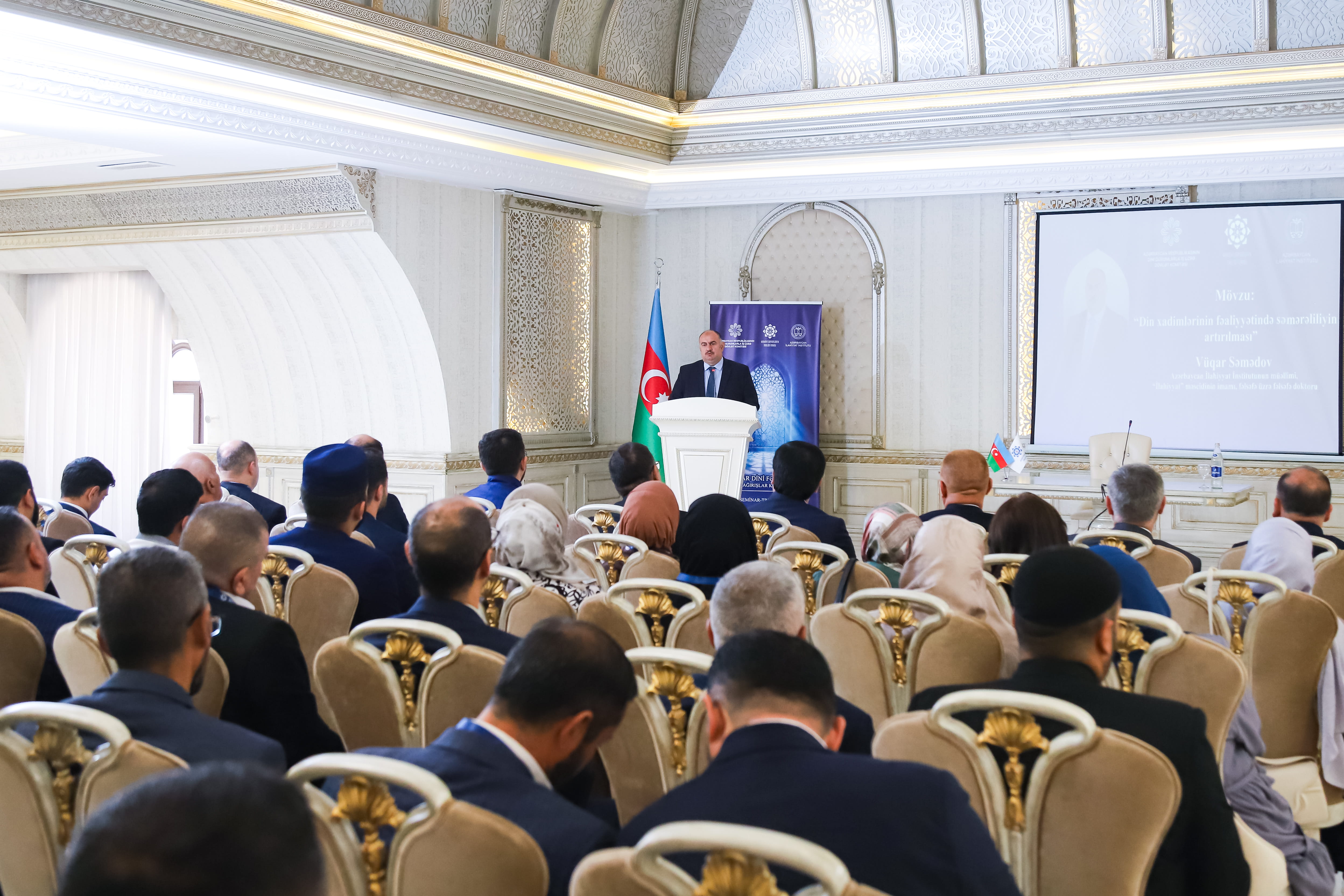 Sumqayıtda “Peşəkar dini fəaliyyət: müasir çağırışlar kontekstində” mövzusunda seminar-treninq keçirilib - Image 14