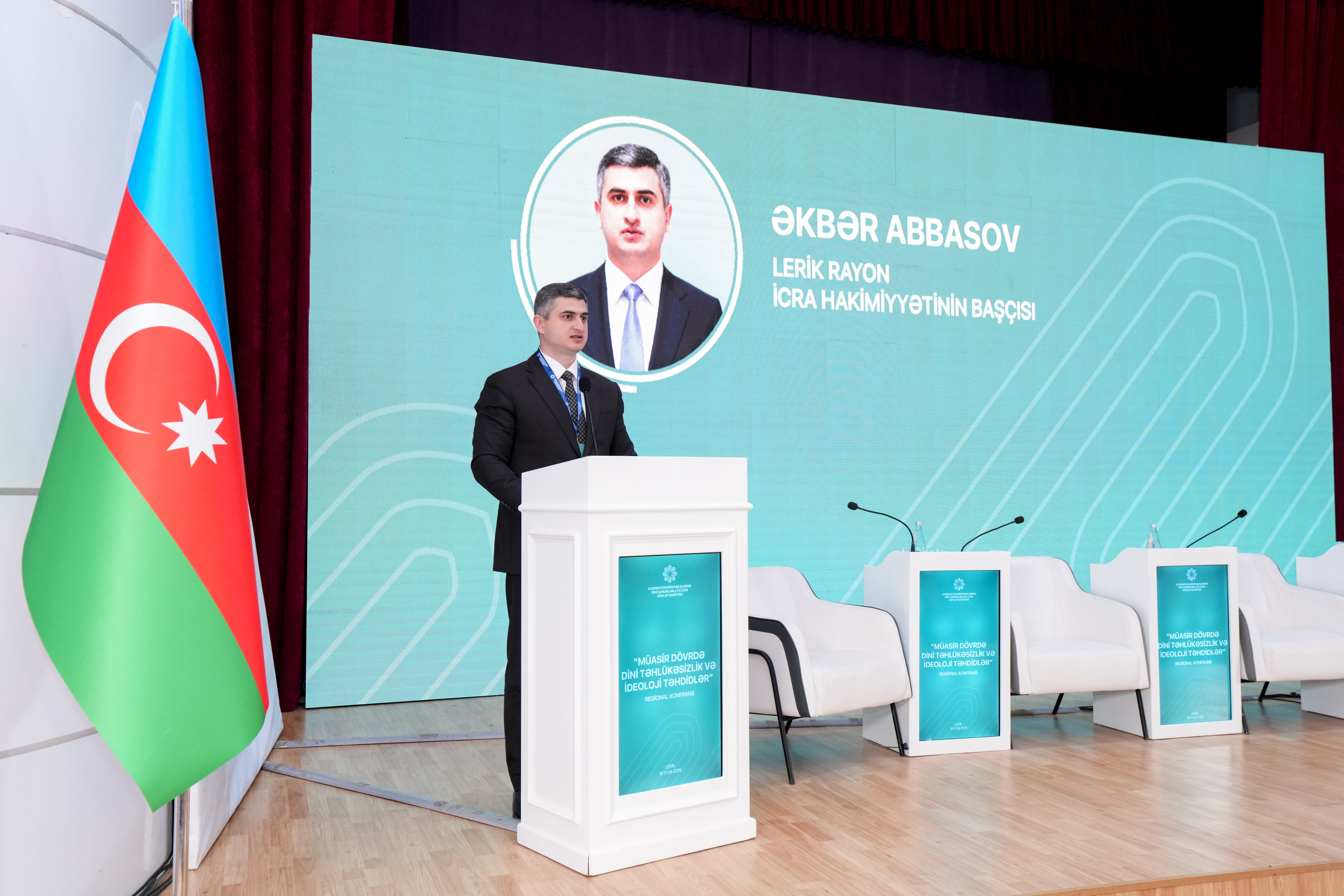 Lerikdə “Müasir dövrdə dini təhlükəsizlik və ideoloji təhdidlər” mövzusunda regional konfrans keçirilib - Image 13