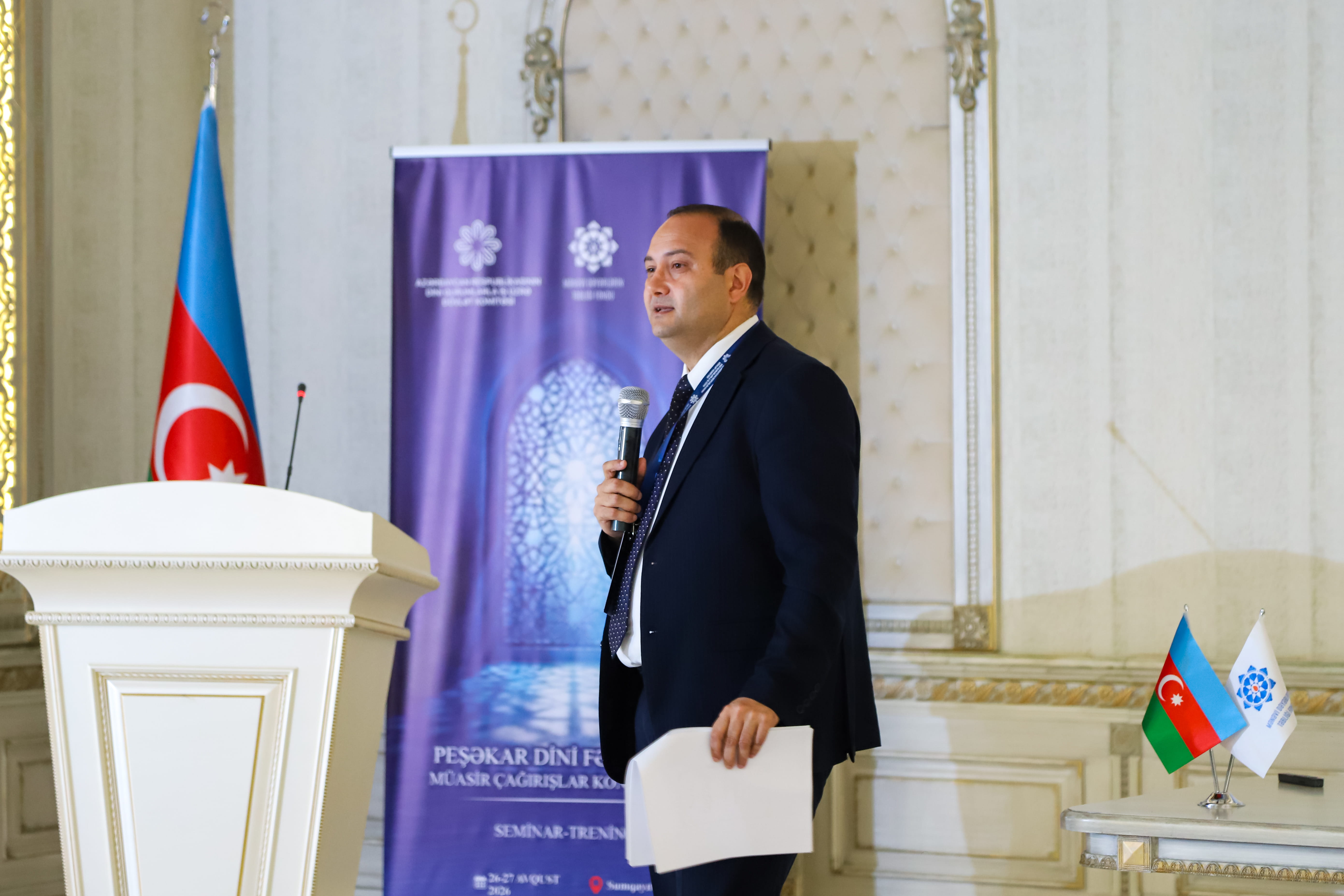 Sumqayıtda “Peşəkar dini fəaliyyət: müasir çağırışlar kontekstində” mövzusunda seminar-treninq keçirilib - Image 3