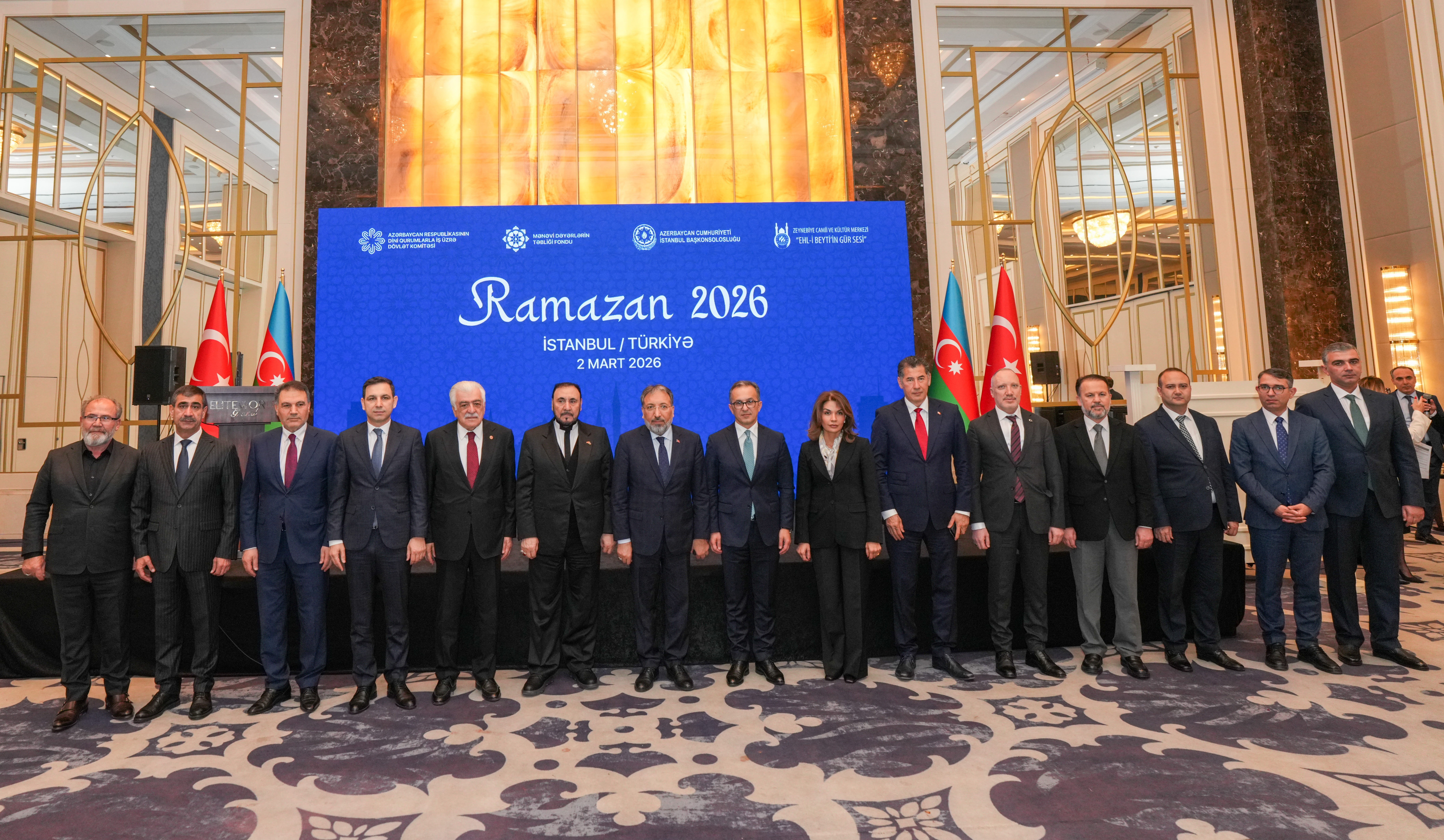 İstanbulda soydaşlarımız üçün Ramazan ayı münasibətilə iftar mərasimi təşkil edilib