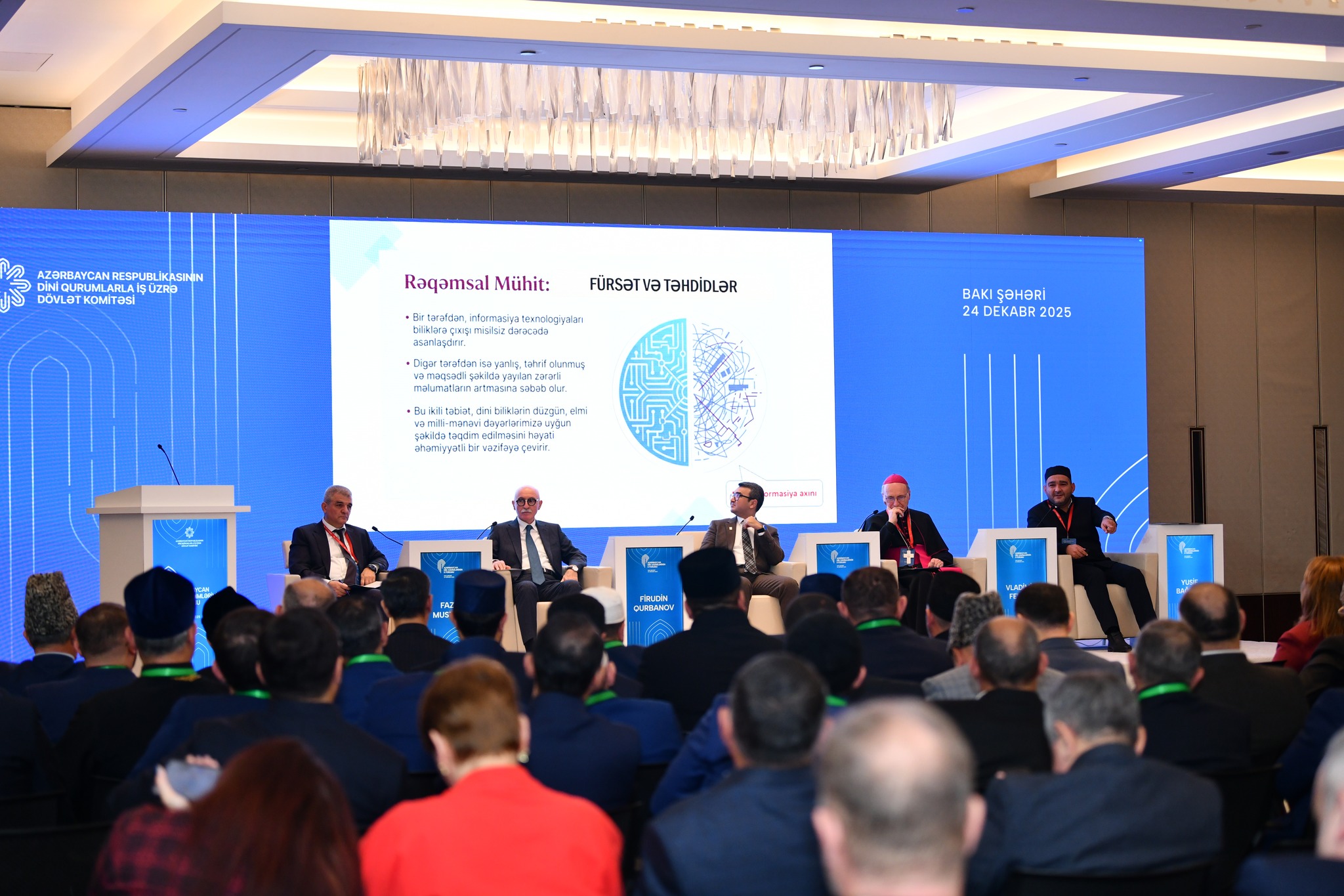 Azərbaycan Din Xadimlərinin II Forumu işini paralel panel müzakirələrlə davam etdirir - Image 24