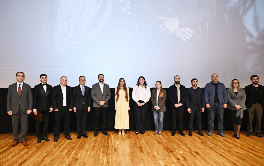 Arzu Əliyeva “Harmoniya” sənədli filminin təqdimatında iştirak edib - Image 16