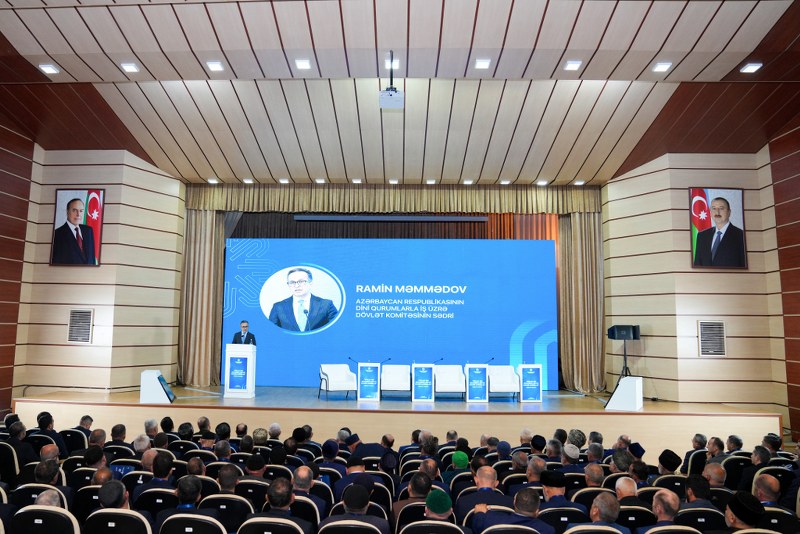 Lənkəranda “Dövlət-din münasibətləri və müasir çağırışlar” mövzusunda konfrans keçirilib - Image 13