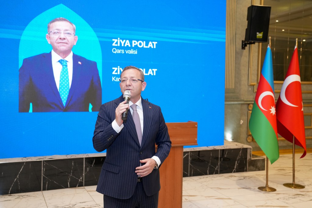 Dövlət Komitəsi Ramazan ayı ilə əlaqədar Qars şəhərində iftar mərasimi təşkil edib - Image 10