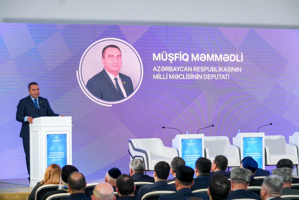 Qubada “Dini ekstremizmə qarşı mübarizə və müasir çağırışlar” mövzusunda regional konfrans keçirilir - Image 20