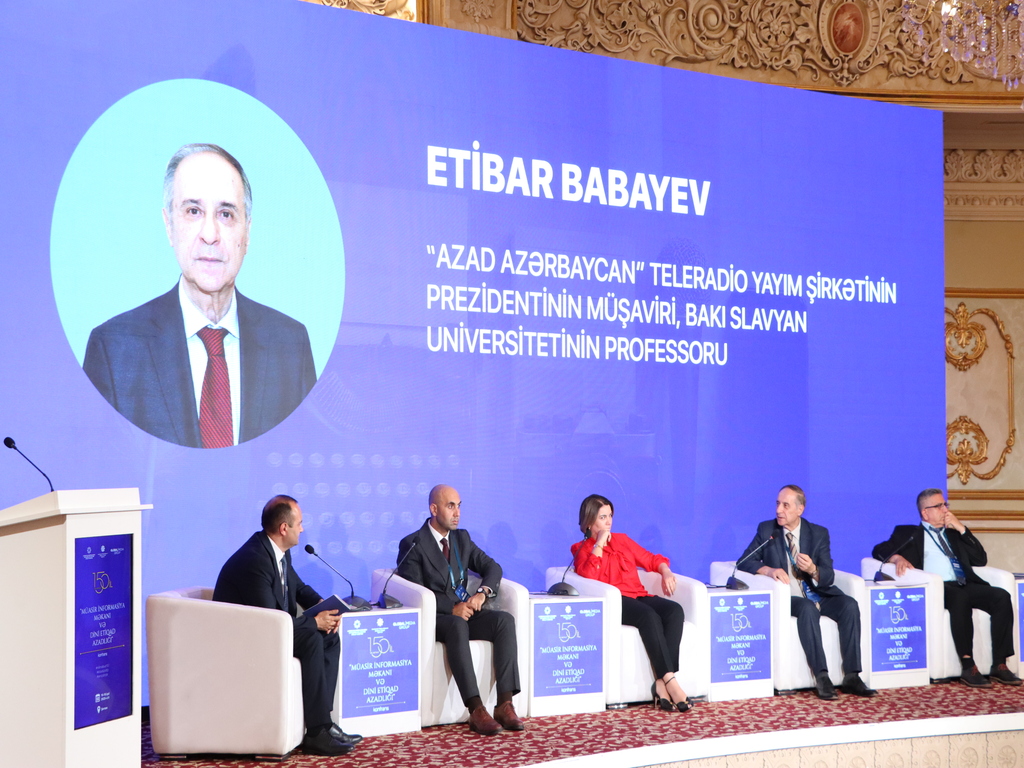Şamaxıda “Müasir informasiya məkanı və dini etiqad azadlığı” mövzusunda konfrans keçirilib - Image 3