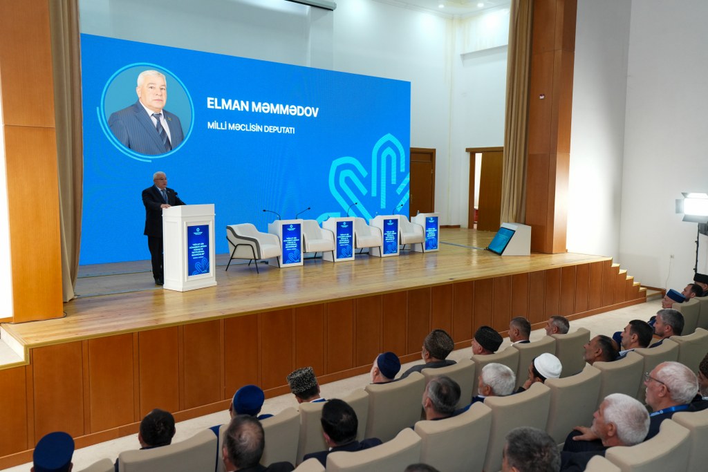 Ağdamda “Dövlət-din münasibətlərində hüquqi və institusional mexanizmlər” mövzusunda regional konfrans keçirilib - Image 19