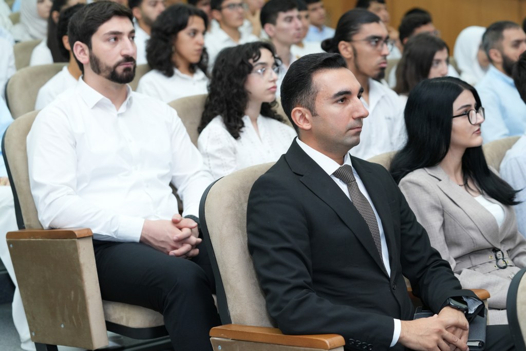 Azərbaycan İlahiyyat İnstitutuna qəbul olan tələbələrlə görüş keçirilib - Image 15