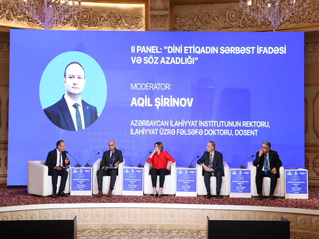 Şamaxıda “Müasir informasiya məkanı və dini etiqad azadlığı” mövzusunda konfrans keçirilib - Image 9
