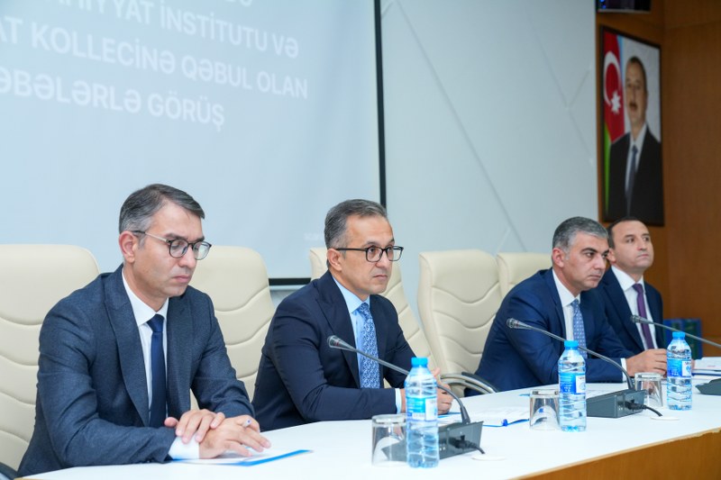 Azərbaycan İlahiyyat İnstitutuna qəbul olmuş tələbələrlə görüş keçirilib - Image 8