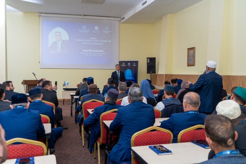 Şəkidə “Peşəkar dini fəaliyyət: müasir çağırışlar kontekstində” mövzusunda seminar-treninq keçirilib - Image 16