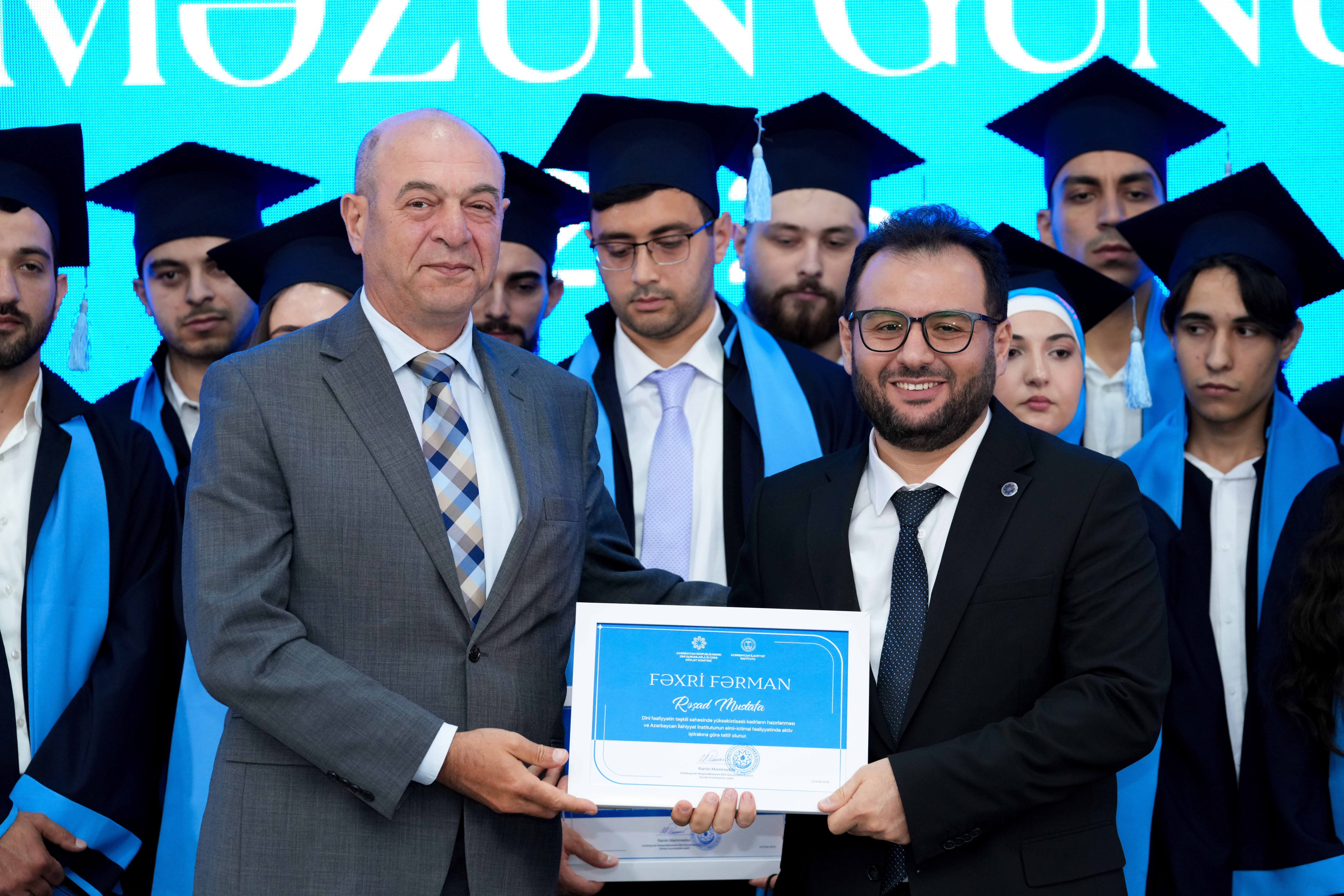 Azərbaycan İlahiyyat İnstitutu və Bakı İlahiyyat Kollecində "Məzun günü" keçirilib - Image 29