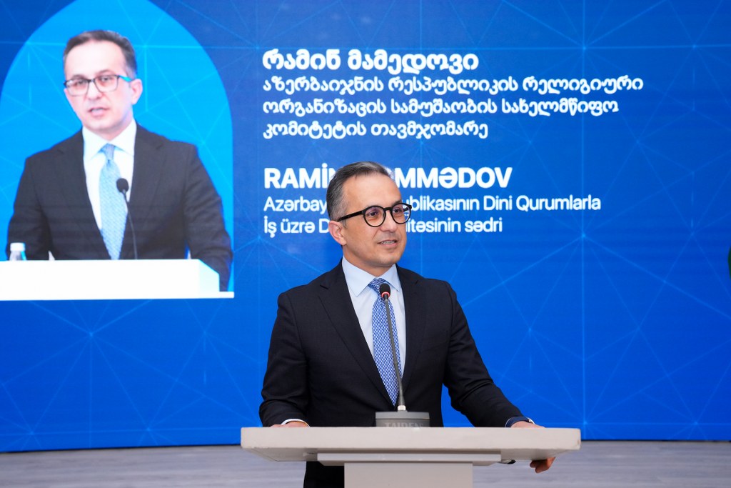 Dövlət Komitəsi Ramazan ayı ilə əlaqədar Gürcüstanın Rustavi şəhərində iftar mərasimi təşkil edib - Image 12