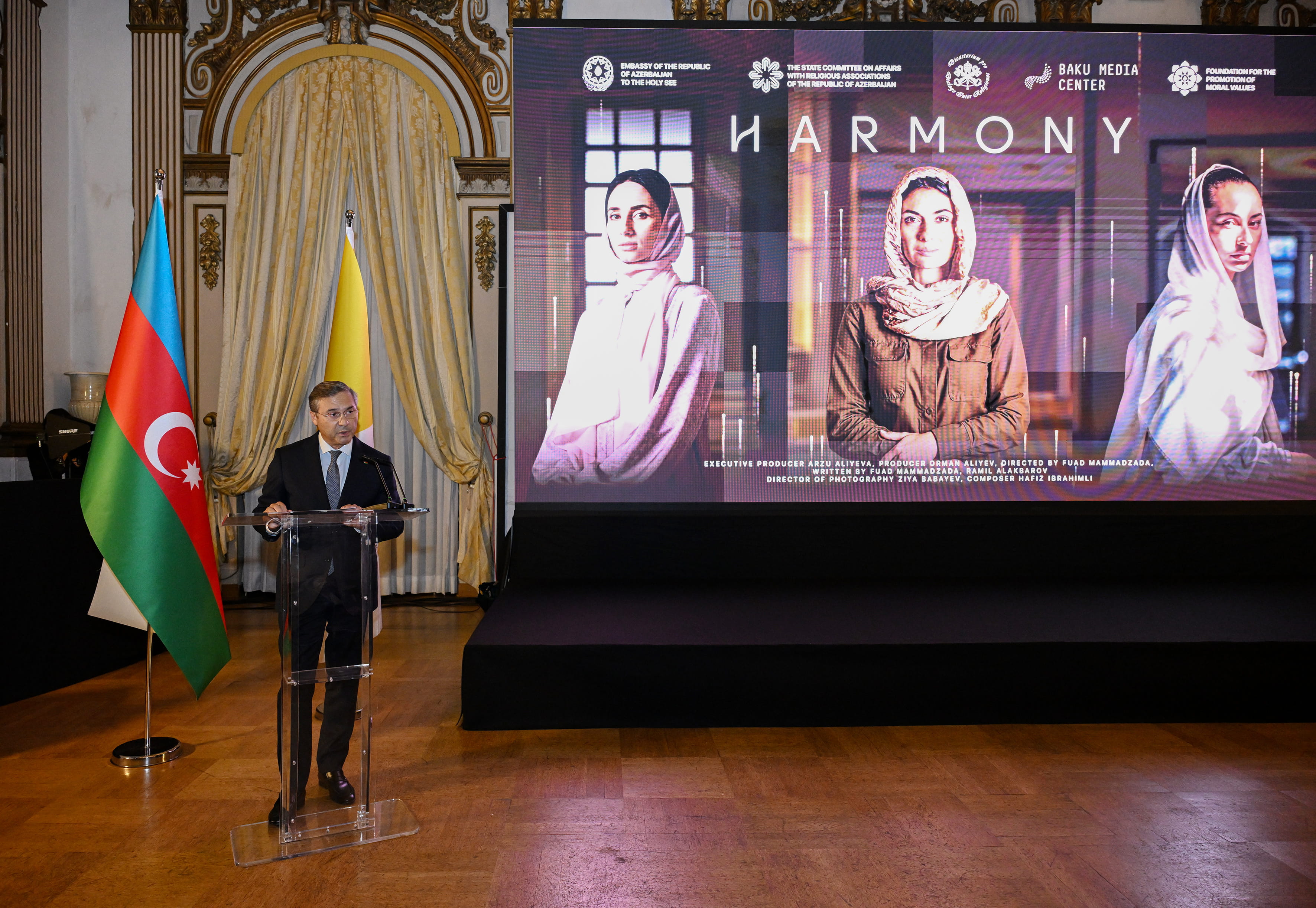 Romada “Harmoniya” sənədli filminin təqdimatı olub - Image 4